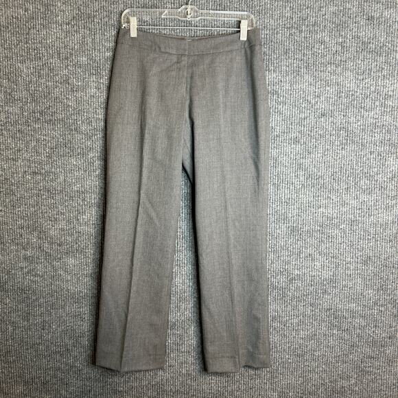Pendleton Womens Dress Pants Size 4 Petite Gray Virgin Wool Lined Office Career - Picture 1 of 8